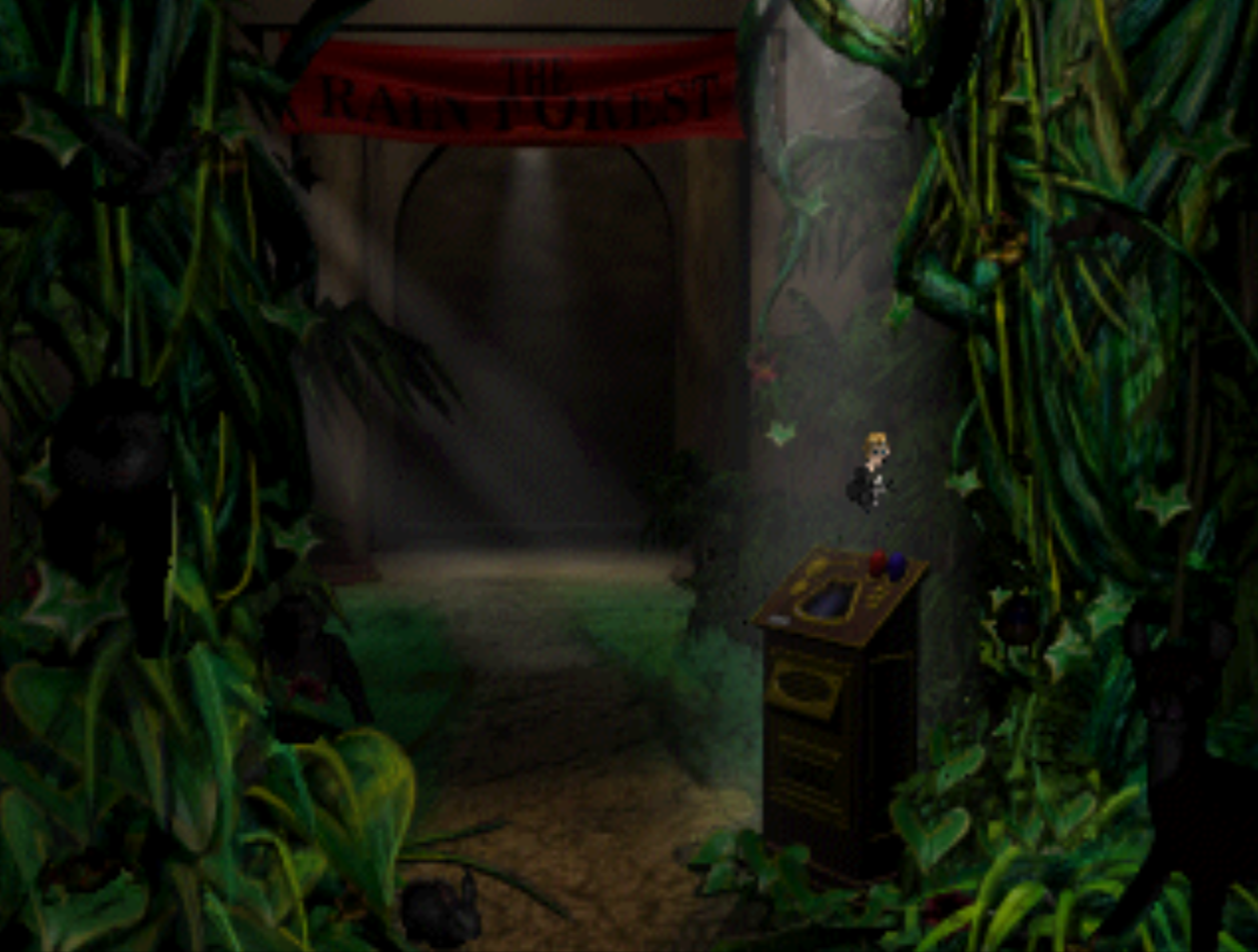 Secret room in Nature room
